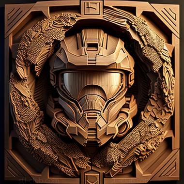 3D модель Игра Halo The Master Chief Collection (STL)